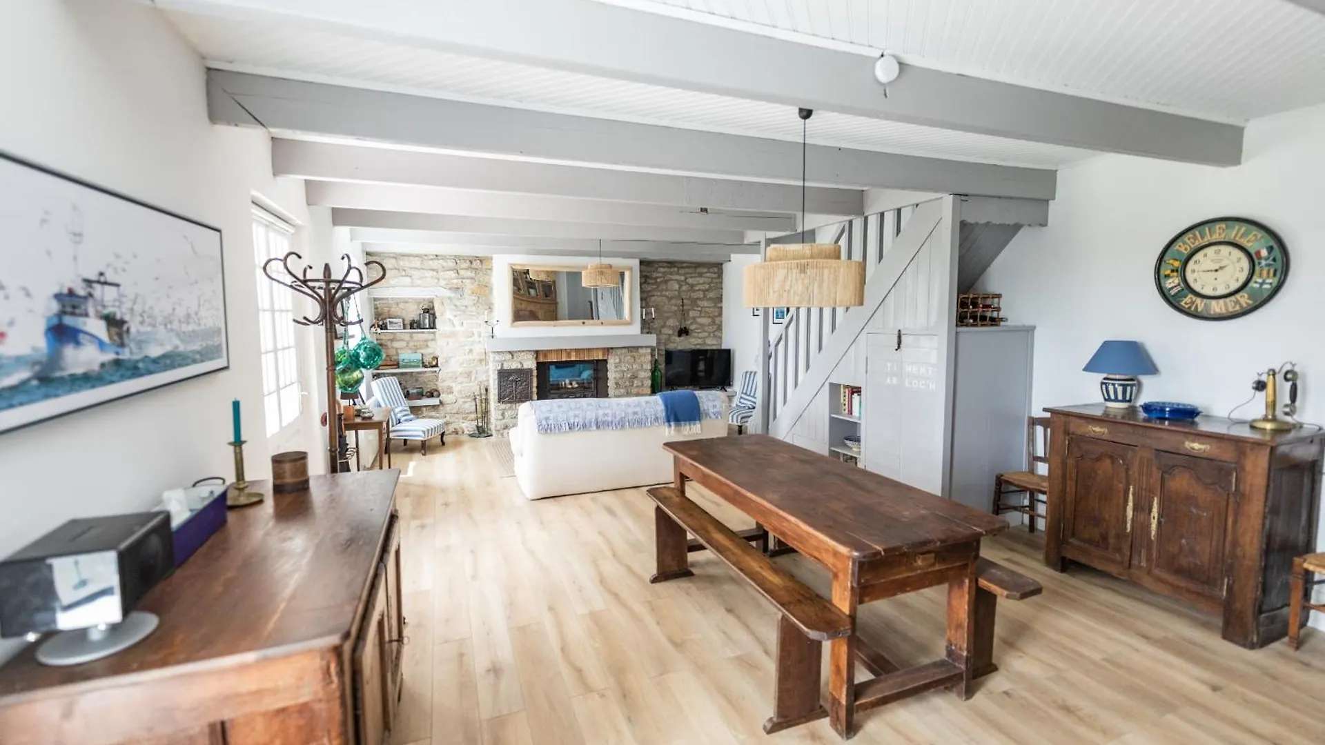 50 M De La Plage - Maison Pour 6 Avec Jardin Treffiagat France